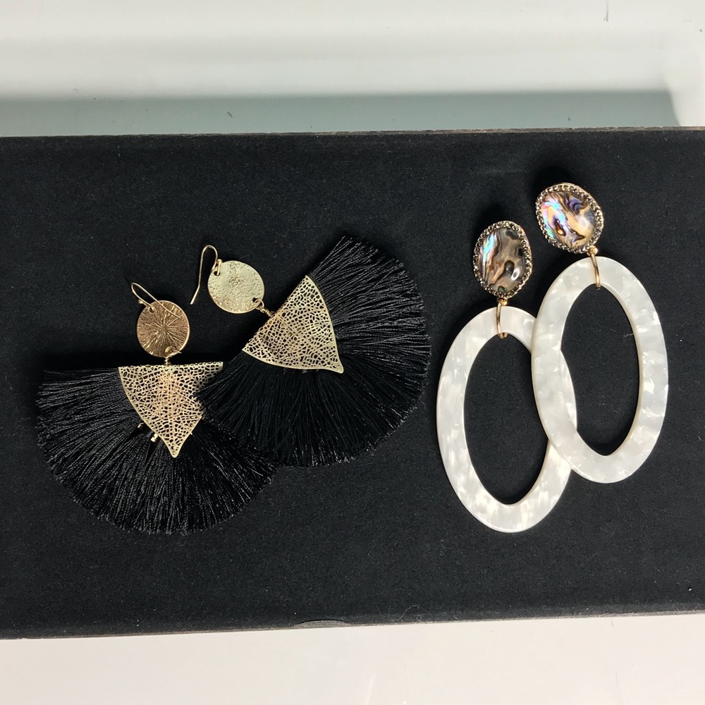 Two Statement Earrings Bundle - image 2